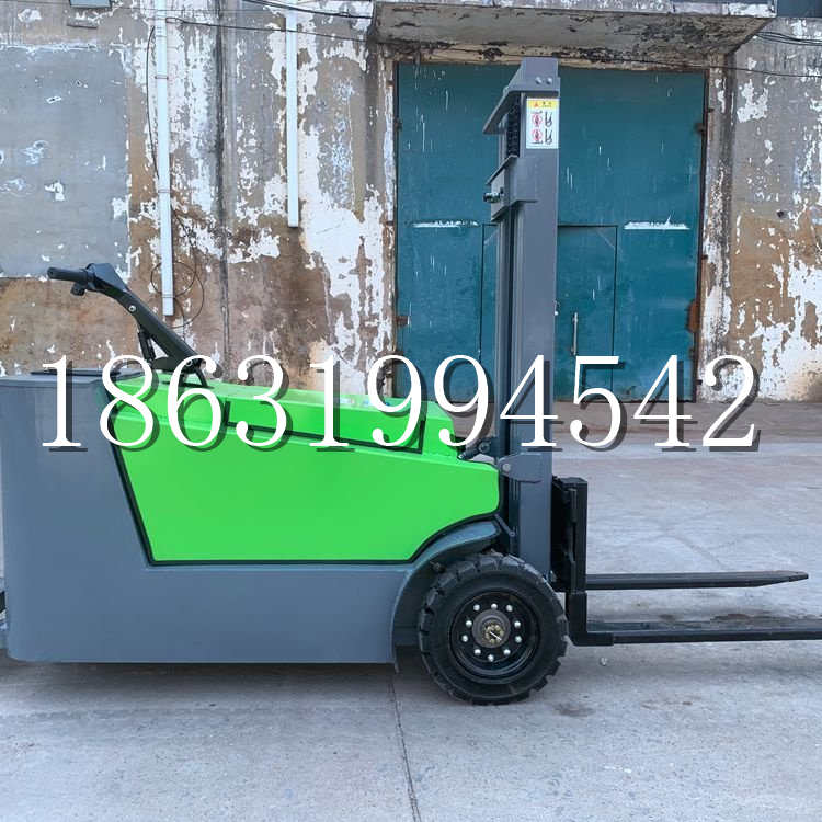 莱阳市小型电动叉车1吨2吨步行站驾式电瓶堆高充电装卸车液压升降车铲车